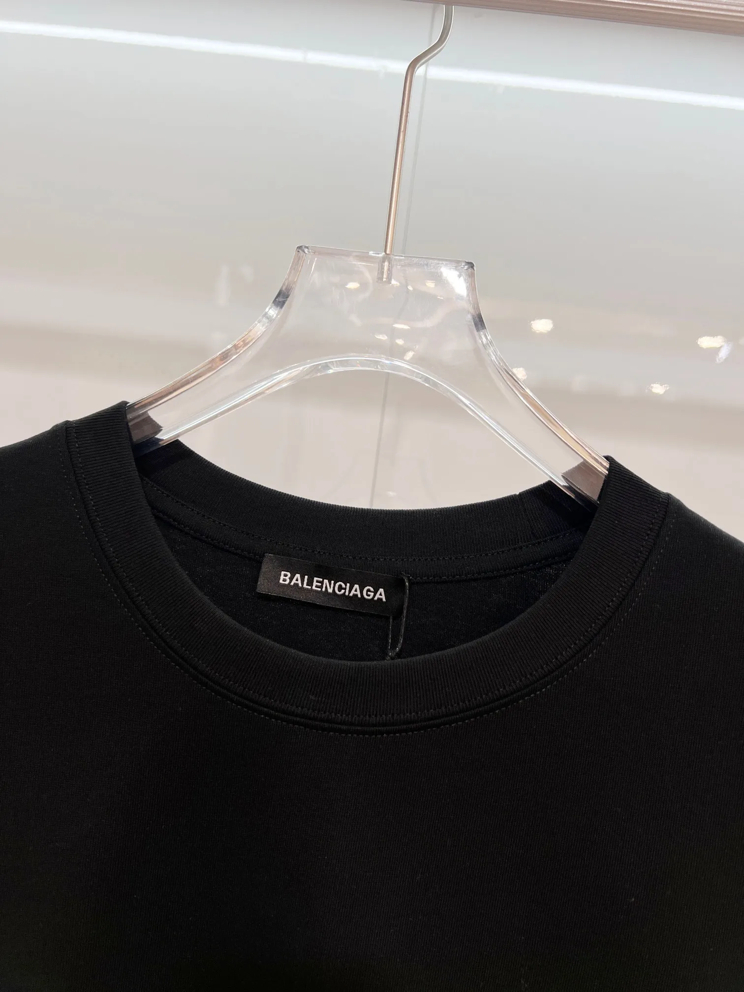 Balenciaga 2026New Arrival logo Same Style t · 320 100％ · 32 · ：Black Size：S M L XL